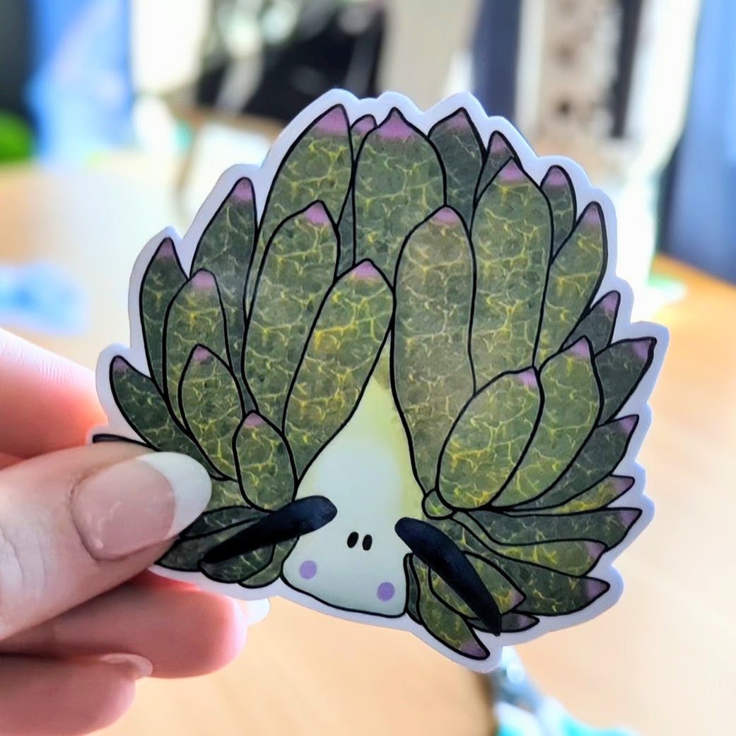 Leaf Sheep Sea Slug Sticker