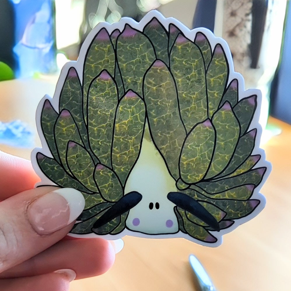 Leaf Sheep Sea Slug Sticker