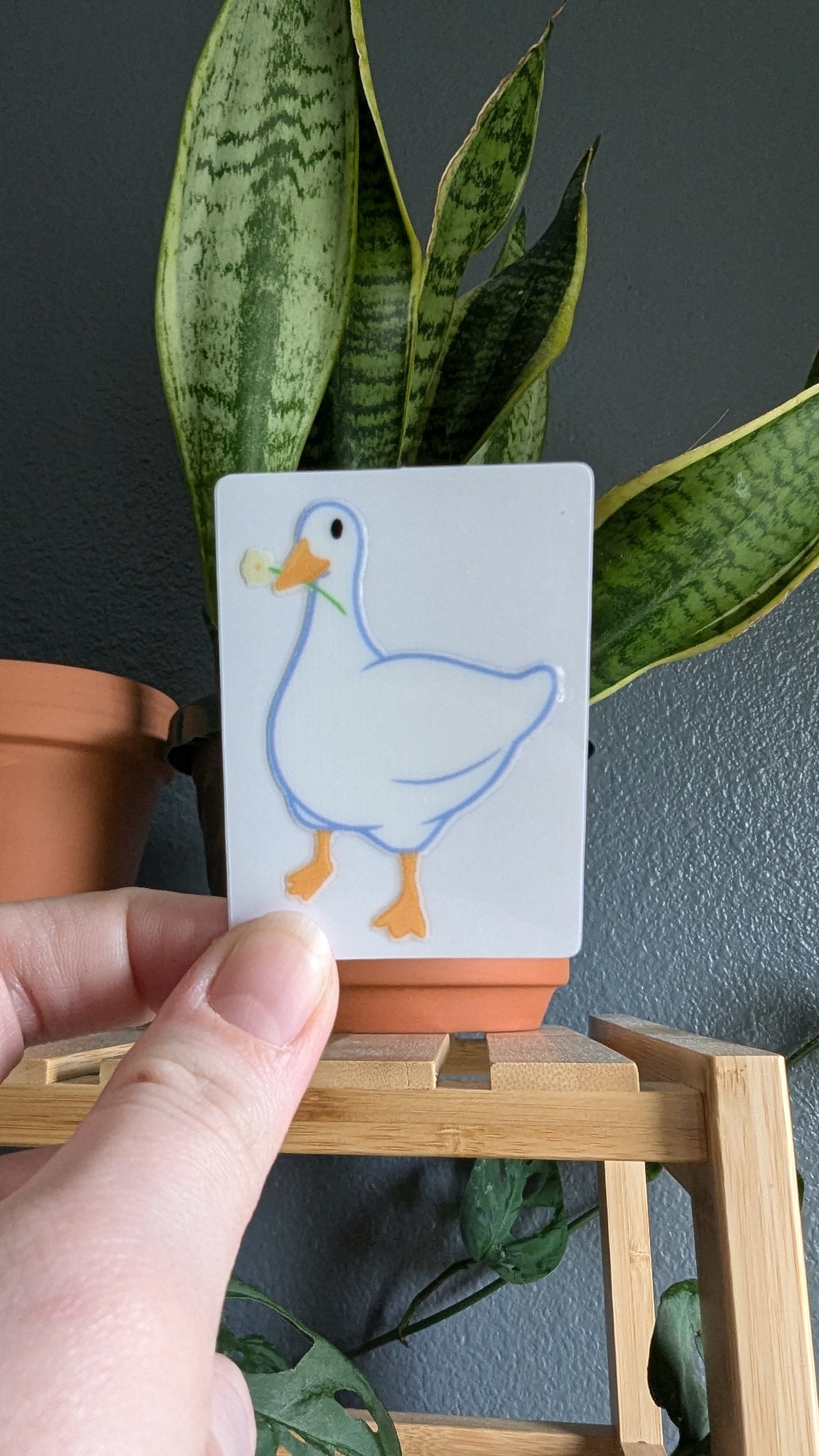 Gentle Goose Sticker