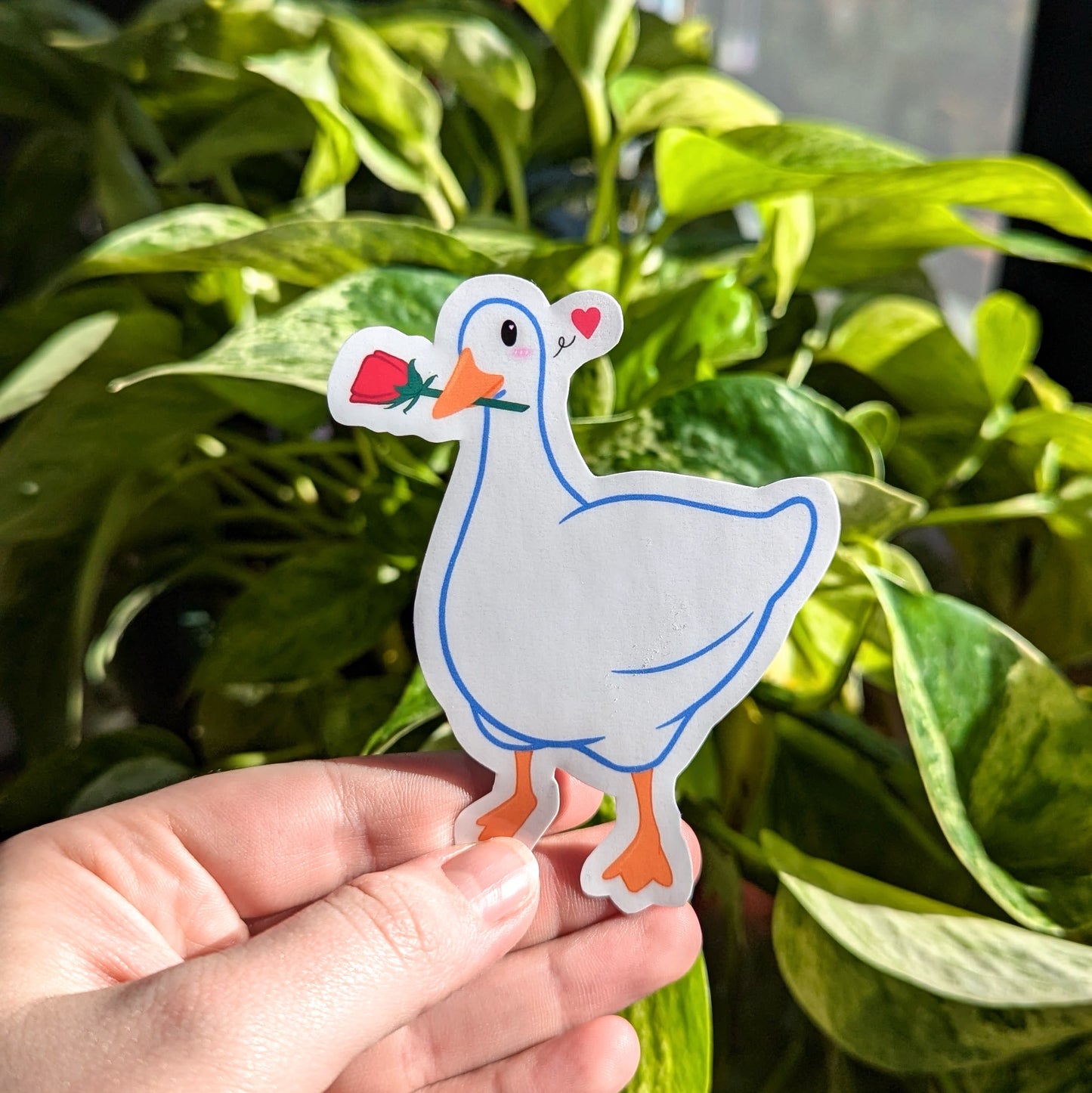 Lovely Goose Sticker