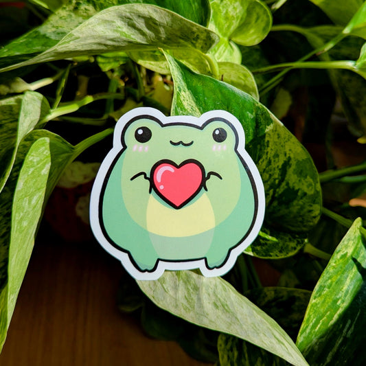 Lovely Froggy Sticker