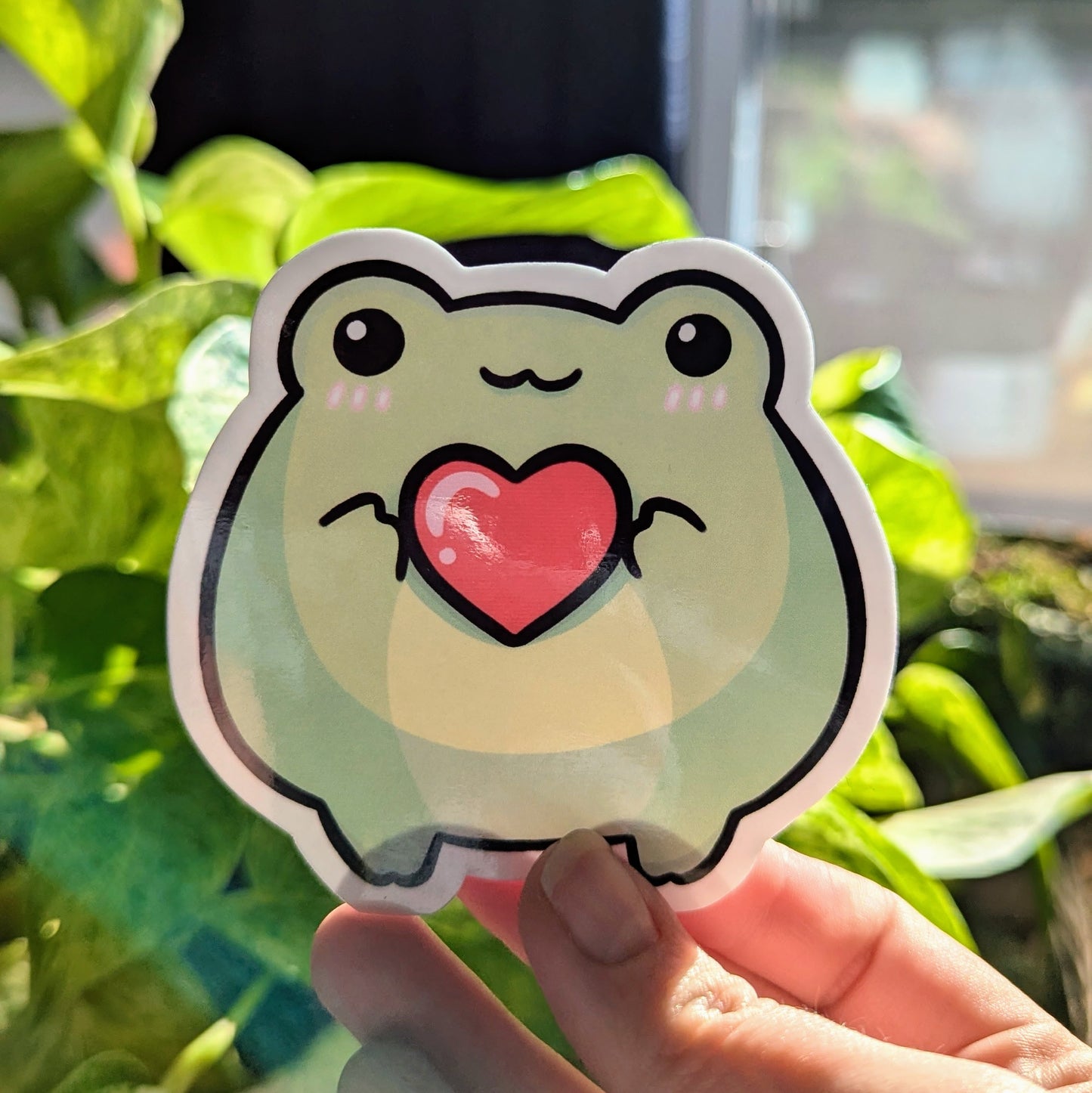 Lovely Froggy Sticker