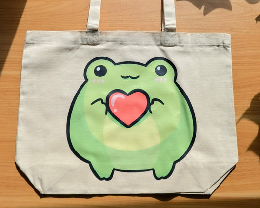 Lovely Froggy Tote