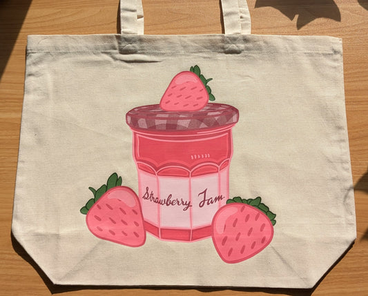 Strawberry Jam Tote